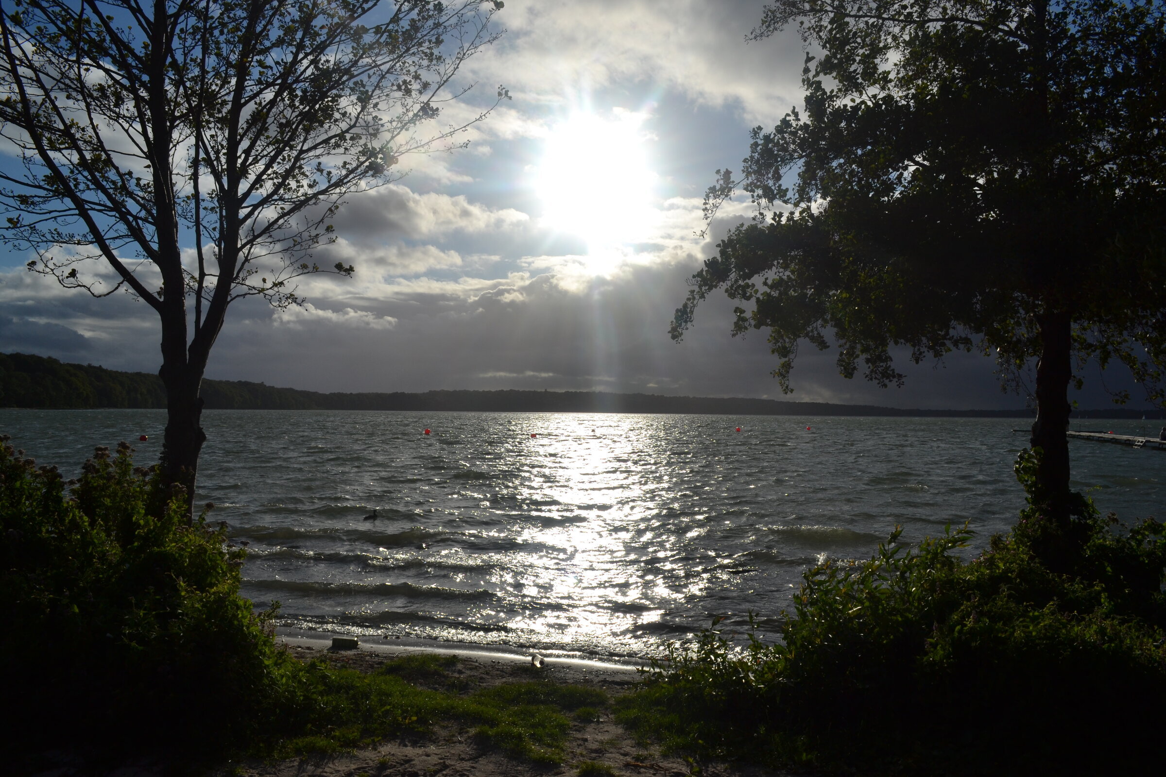 Sunset over Furesø
