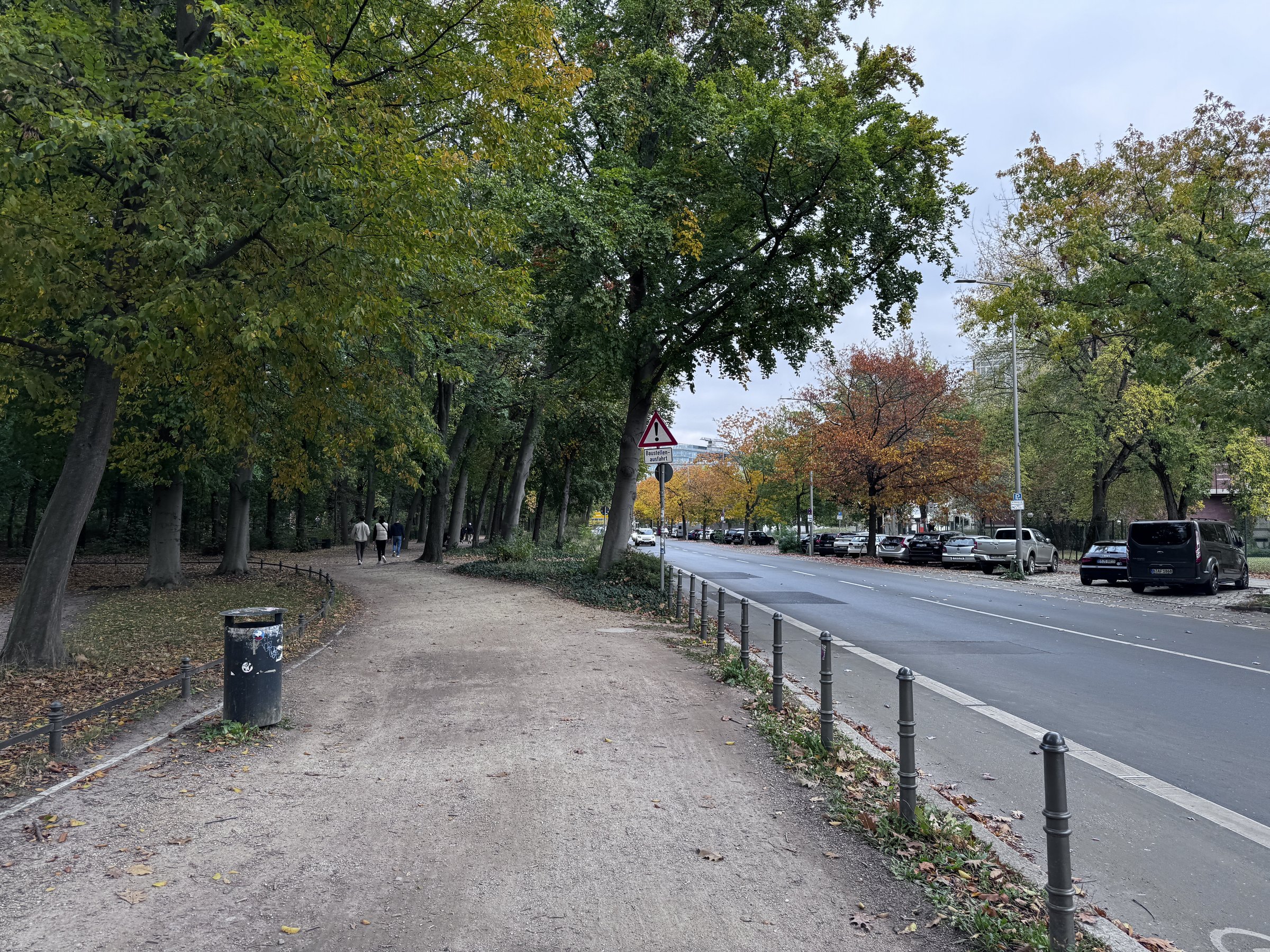 Weg am Tiergarten
