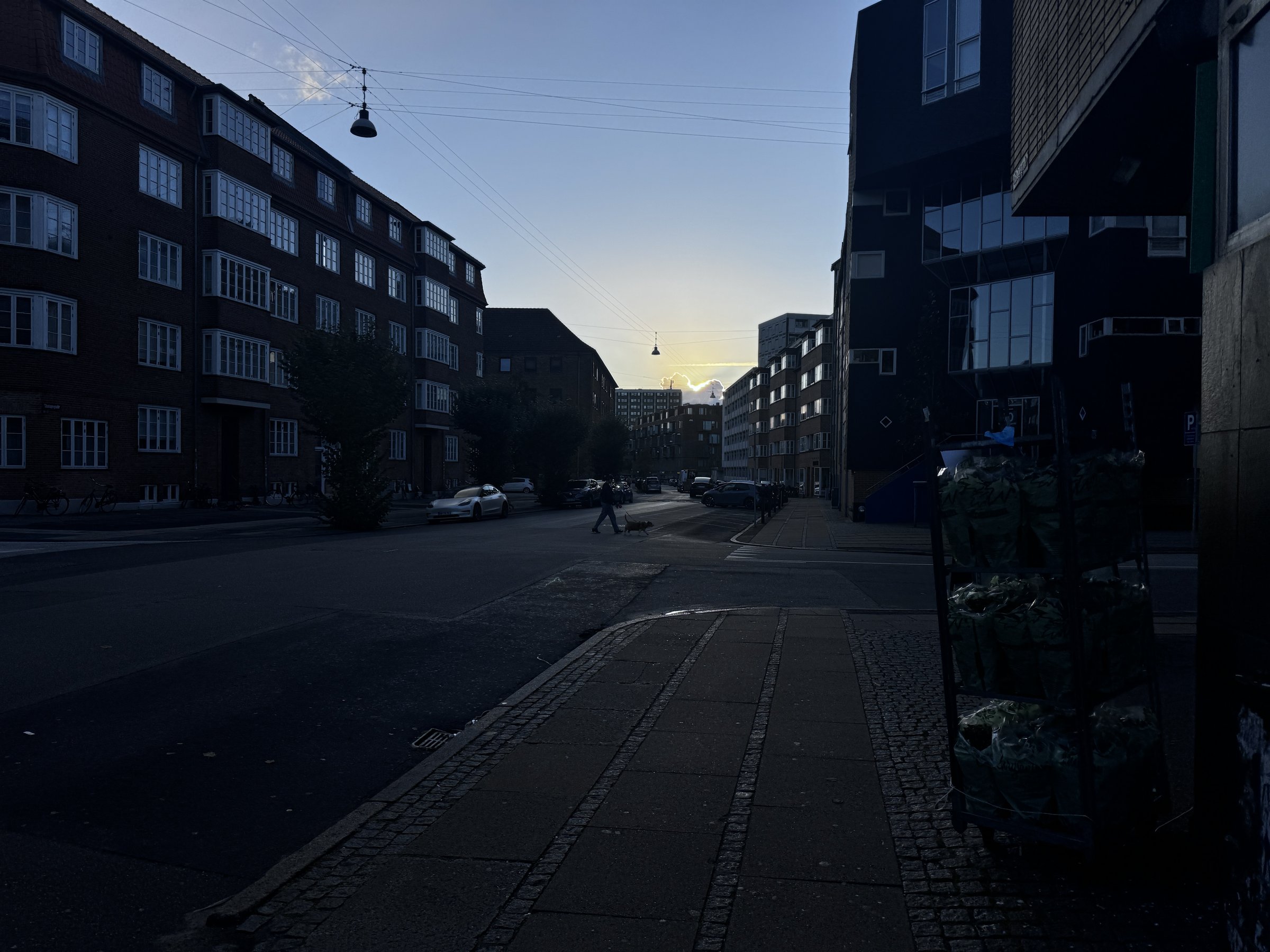 Østerbro at dawn